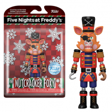 Эксклюзивная фигурка FNAF Фокси Щелкунчик Foxy Nutcracker Holiday ночей у Фредди