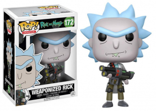 Funko POP! Animation: Rick and Morty 3.75 inch Vinyl Figure - Weaponized Rick (Color/Style Vary)