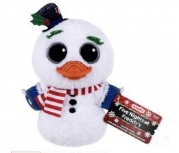 Мягкая игрушка FNAF Чика Снеговик Holiday Snow Chica ночей у Фредди