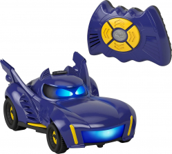 Игровой набор Бэтколеса DC Batwheels Машинка Бам Bam Bam the Batmobile со звуком и светом на пульте управления