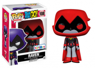 Funko POP! Television: Teen Titans Go! Vinyl Action Figure - Raven Red