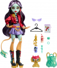 Кукла Монстер Хай Джинафаер Лонг Фрик Дю Шик с питомцем Юн Юн Monster High Jinafire Long Doll