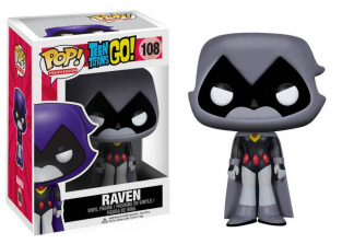 Funko POP! Television: Teen Titans Go! 3.75 inch Vinyl Figure - Grey Raven