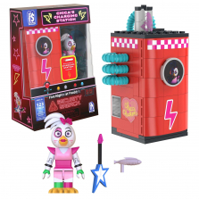 Конструктор Пять ночей Фредди Зарядная станция и Чика CHICA Charging Station Playset Five Nights at Freddy's 123 детали