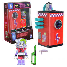 Конструктор Пять ночей Фредди Зарядная станция и Волчица Роксанна Roxanne Wolf Charging Station Playset Five Nights at Freddy's 124 детали