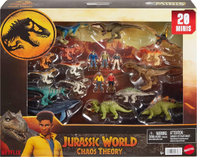 Игровой набор мини фигурок Мир Юрского периода: Теория хаоса Jurassic World 20 minis