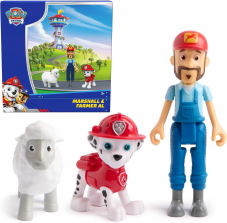 Набор фигурок Щенячий патруль Маршалл и Фермера Эл PAW Patrol Marshall & Farmer Al