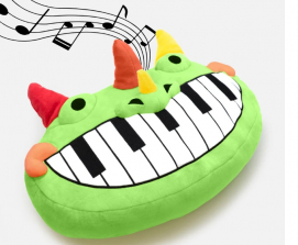 Эксклюзивная Мягкая игрушка Пианозавр pianosaurus PLAYTIME Делюкс интерактивная