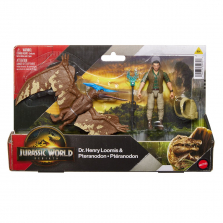 Игровой набор Jurassic World Генри Лумис и Птеранодон Pteranodon Мир Юрского периода: Возрождение