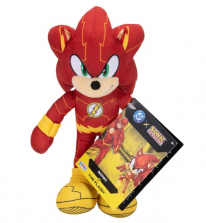 Мягкая игрушка Соник Флэш Молния DC x Sonic the Hedgehog Sonic as The Flash