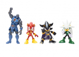 Эксклюзивный набор Sonic the Hedgehog x DC Сила против Скорости Power vs. Speed с интерактивным соником Шедоу