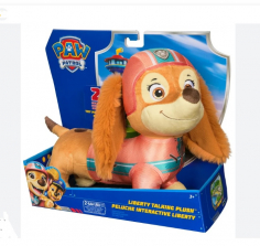 Мягкая игрушка Щенячий патруль щенок Либерти PAW Patrol Liberty ИНТЕРАКТИВНАЯ