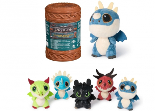 Мягкая игрушка сюрприз MYSTERY Как приручить дракона 4 DreamWorks Dragons 1 шт.