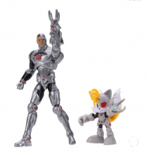 Коллекционный набор фигурок DC x Sonic the Hedgehog соник Тейлз и Ки́борг