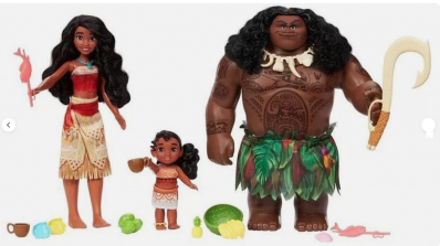 Подарочный набор из 3 кукол Моана 2 Disney Приключение Матанги