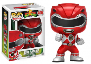 Funko POP! Television: Power Rangers Mighty Morphin 3.75 inch Vinyl Figure - Red Ranger