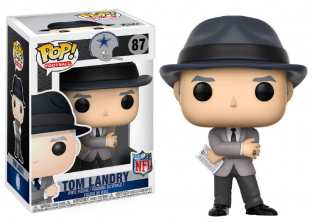 Funko POP! Football: NFL Dallas Cowboys Legends 3.75 inch Action Figure - Tom Landry (Coach)