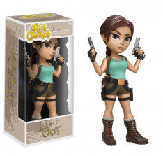 Funko Rock Candy: Tomb Raider 5 inch Vinyl Collectible Figure - Lara Croft