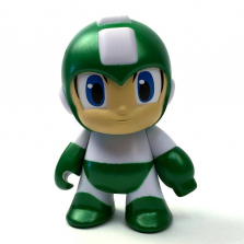 Kidrobot Mega Man 3 inch Vinyl Figure - Metallic Green Mega Man