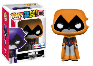 Funko POP! Television: Teen Titans Go! Vinyl Action Figure - Raven Orange