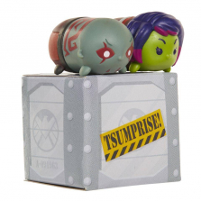 Marvel Tsum Tsum 3 Pack Series 4 Minifigures - 1 Surprise Figure, Gamora and Drax