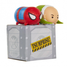 Marvel Tsum Tsum Series 4 3 Pack Minifigures - 1 Surprise Figure, Vulture and Spider-Man