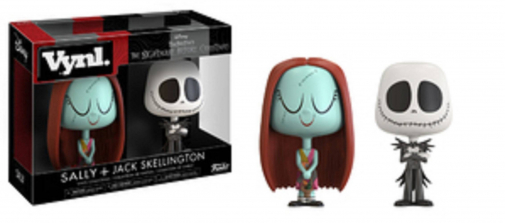 Funko The Nightmare Before Christmas 2 Pack 3.75 inch Vinyl Figure - Jack Skellington and Sally