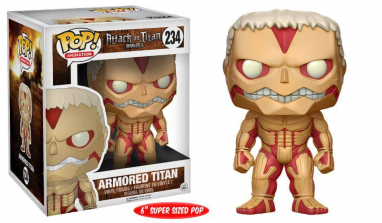 Funko POP! Animation: Attack on Titan 6 inch Vinyl Figure - Armored Titan