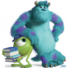 Disney Pixar Monsters University Mike and Sulley