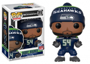 Funko POP! Football: Seattle Seahawks 3.75 inch Vinyl Figure - Bobby Wagner