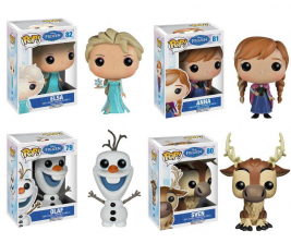 Funko POP! Disney Frozen Vinyl Collectors Set - Anna, Elsa, Olaf, Sven