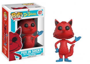 Funko POP! Books: Dr. Seuss 3.75 inch Vinyl Figure - Fox in Socks