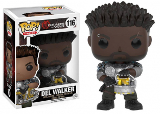 Funko POP! Games: Gears Of War 3.75 inch Action Figure - Del Walker (Armored)