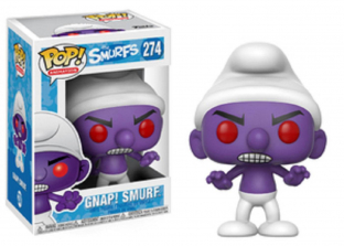 Funko POP! Animation: Smurfs 3.75 inch Vinyl Figure - GNAP! Smurf (Purple)