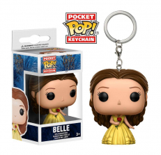 Funko POP! Keychain: Live Action Beauty and the Beast 1.5 inches Vinyl Figure - Belle