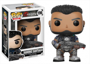 Funko POP! Games: Gears of War 3.75 inch Vinyl Figure - Dominic Santiago