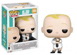 Funko POP! Movies: Boss Baby 3.75 inch Vinyl Figure - Baby (Diaper and Tie)