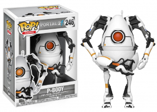 Funko POP! Games: Portal 2 -11 см - Виниловая фигура - P-Body -Пи-Боди