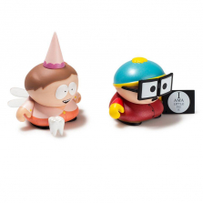 Kidrobot South Park: The Many Faces of Cartman 3 inch Mini Vinyl Figure - Tooth fairy and Piggy