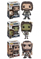 Funko POP! Movies: Warcraft Vinyl Collectors Set - Lothar, Garona and Durotan