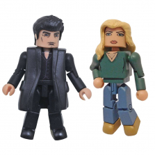 Minimates The Dark Towers 2 inch Action Figure - The Man in Black and Laurie Chambers