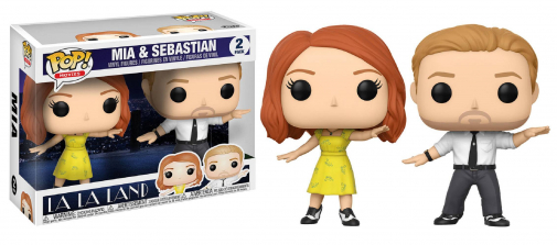 Funko POP! Movies: La La Land 3.75 inch Vinyl Figures - Sebastian and Mia