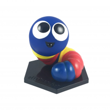 slither.io Collectible Vinyl Figure - Blue, Red and Yellow