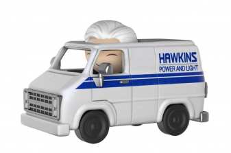 Funko Dorbz Ride: Stranger Things 3.75 inch Vinyl Figure - Brenner and Hawkins Van