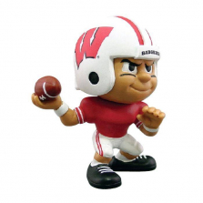 Lil' Teammates NCAA Quarterback Figure - Wisconsin Badgers