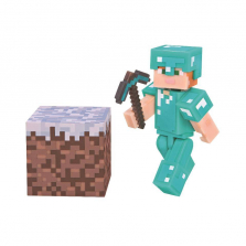 Minecraft Series 3 Action Figure - Alex with Diamond Armor