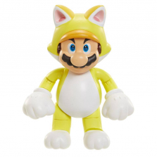 World of Nintendo Wave 7 4 inch Action Figures - Cat Mario