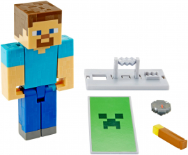 Minecraft Defend and Discover 5 inch Action Figure - Steve