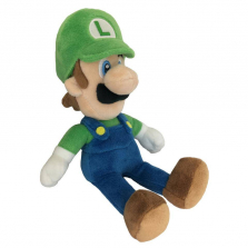 Super Mario 9 inch Stuffed Figure - Luigi