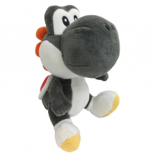 Super Mario 6 inch Stuffed Figure - Black Yoshi